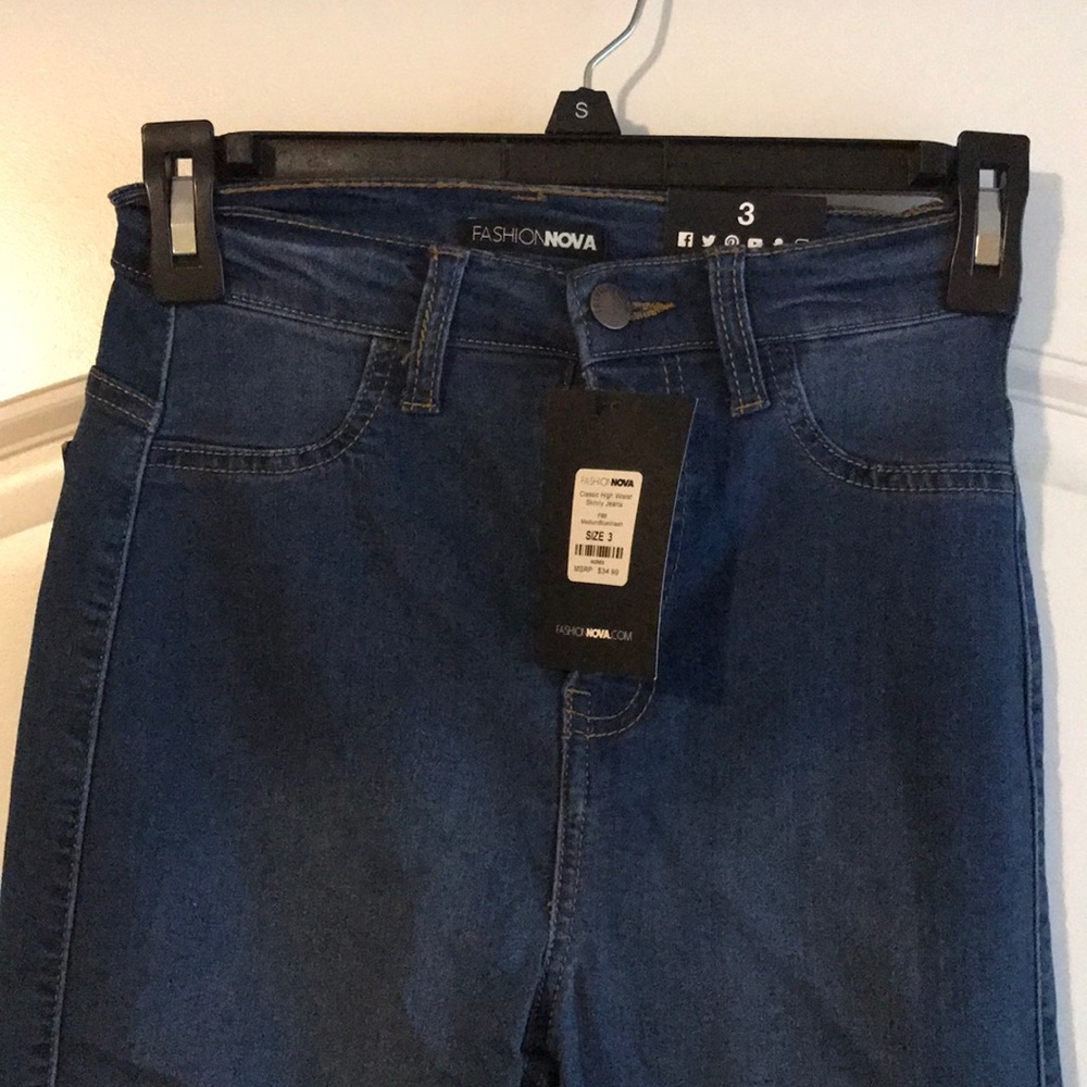 Fashionova classic high waist skinny jean